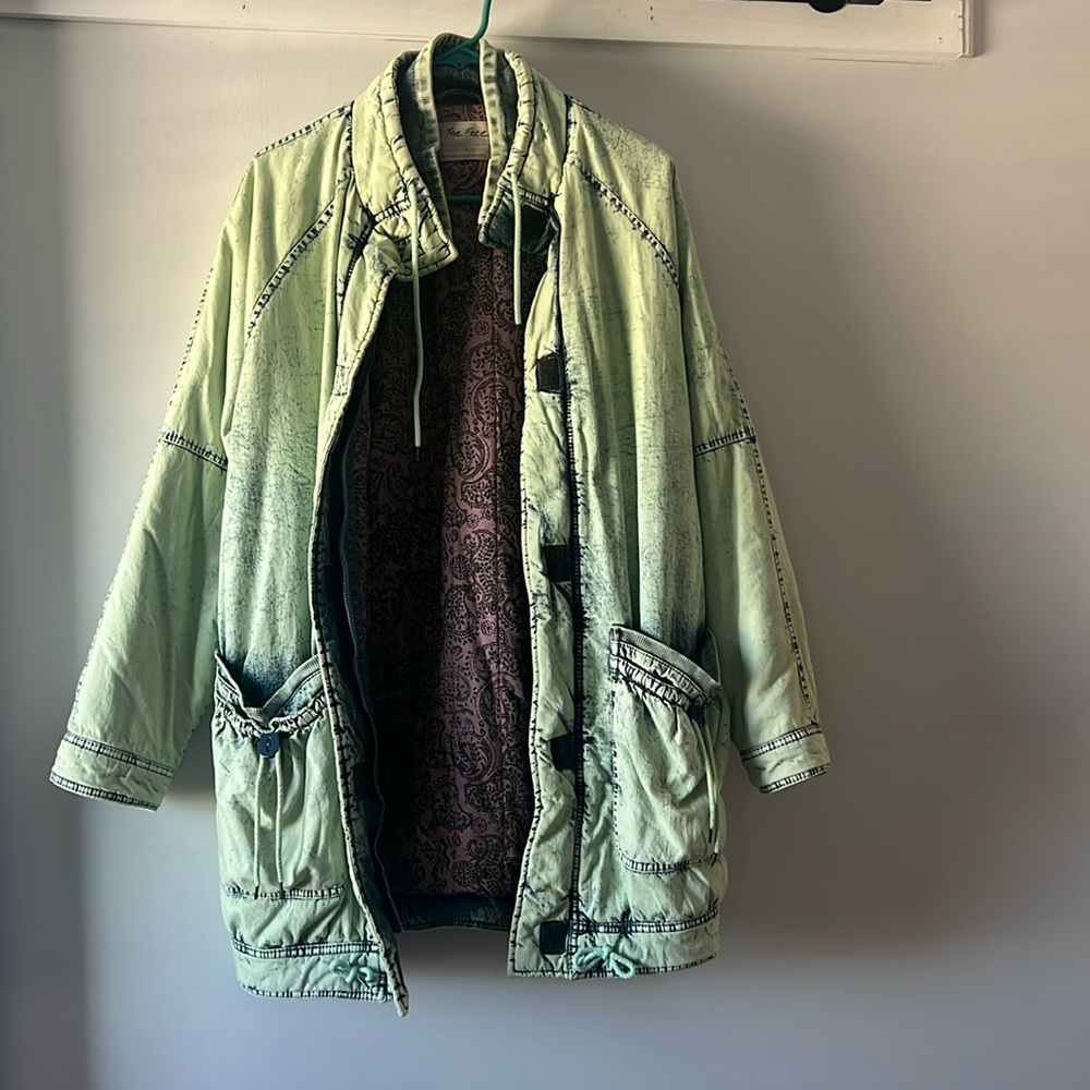 Oversized free people jacket